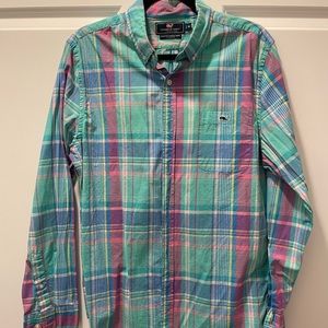 Vineyard Vines Plaid Tucker Shirt Button Down